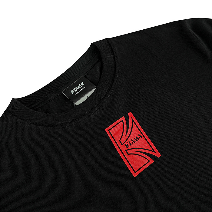TAMA Long Sleeved T-Shirt Black w/ T Logo